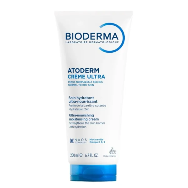 کرم مرطوب کننده اتودرم اولترا بایودرما مدل Atoderm Crème Ultra، حجم ۲۰۰ میلی‌لیتر