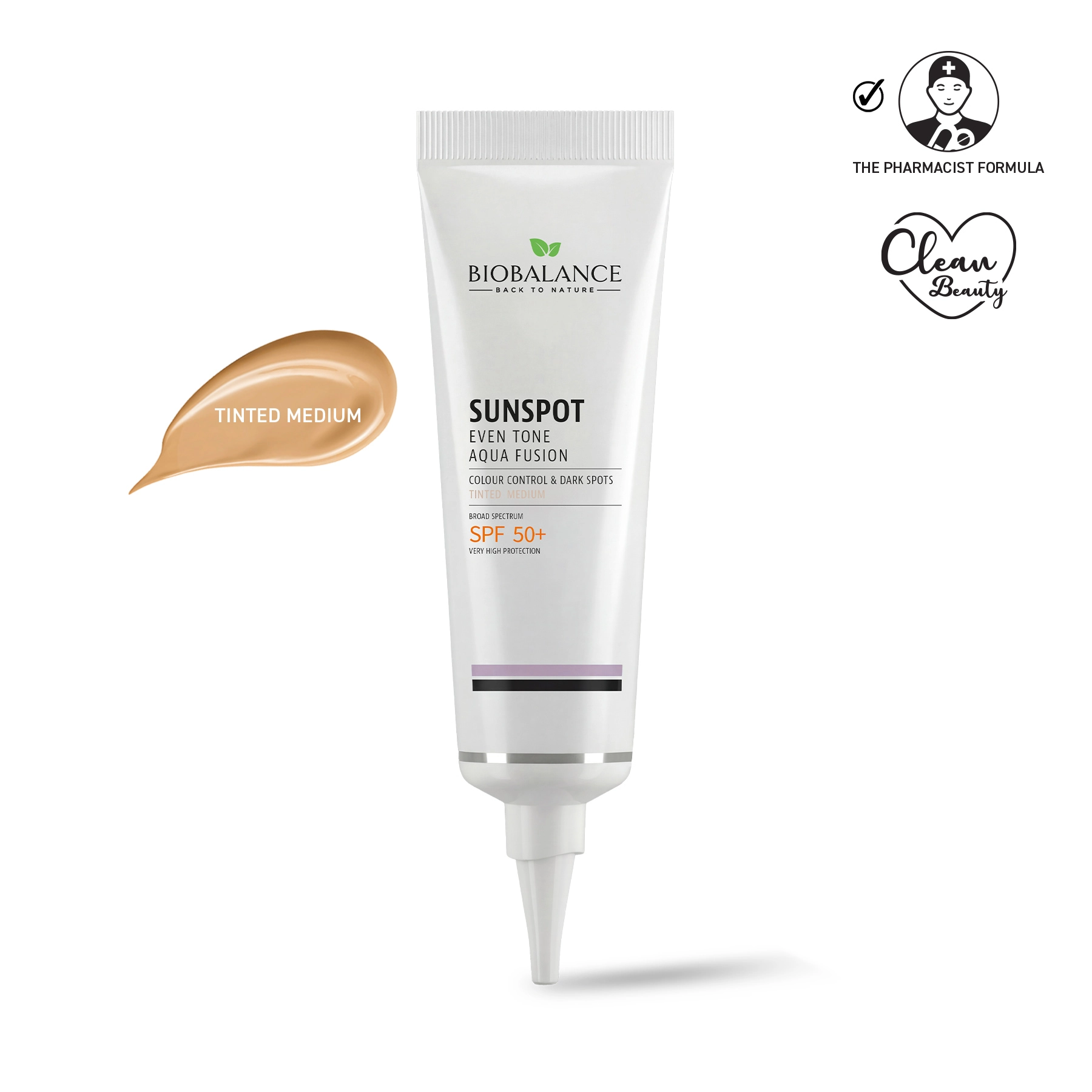 خرید ضد آفتاب رنگی بیوبالانس Sunspot SPF50+ ۴۰ میل