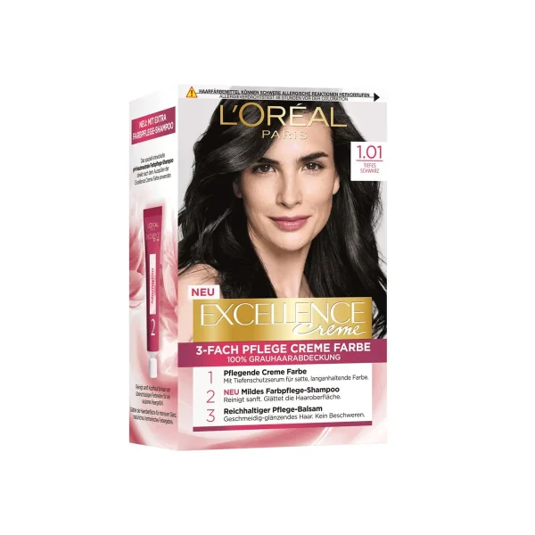 رنگ مو لورال 1.01 دودی LOREAL - Image 1