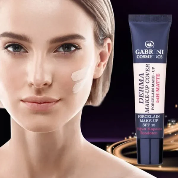 کرم پودر مات گابرینی 24 ساعته مدل Derma - Image 2