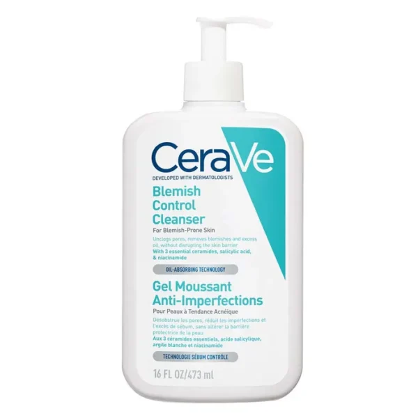 ژل شستشوی ضد جوش سراوی 473 میل CeraVe Blemish Control Cleanser