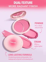 پالت رژگونه شیگلم  مدل Cheek to Cheek Duo رنگ Pink Sprinkles - Image 4