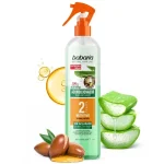 اسپری دو فاز مو آلوئه ورا و روغن آرگان باباریا 500ml - Image 2