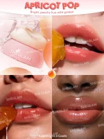 مربای لب ژله‌ای شیگلم رنگ Apricot Pop - Image 5