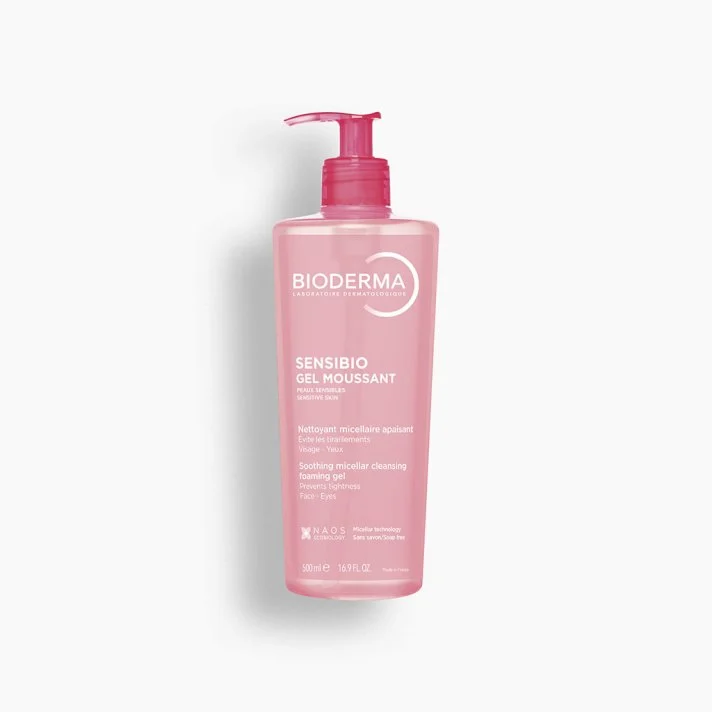 ژل شستشوی سنسیبیو بایودرما BIODERMA Sensibio Gel Moussant حجم ۵۰۰ می
