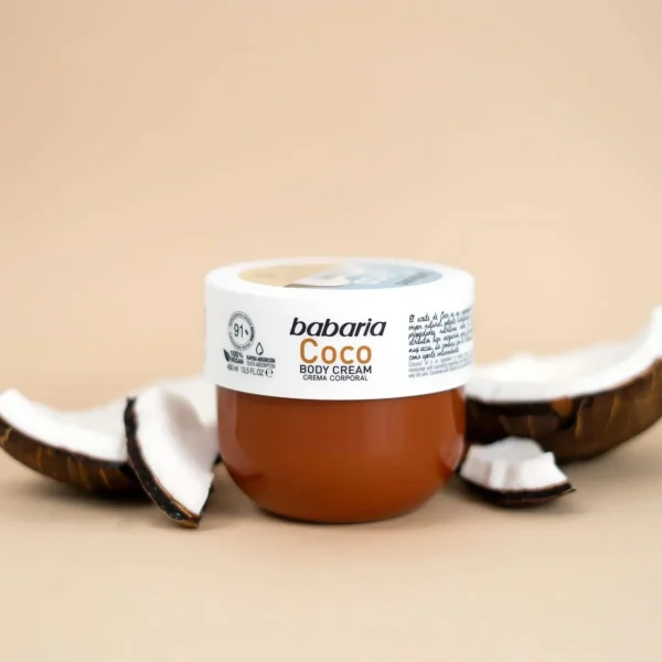 کرم بدن نارگیل باباریا آبرسان Babaria Coco Body Cream - Image 2