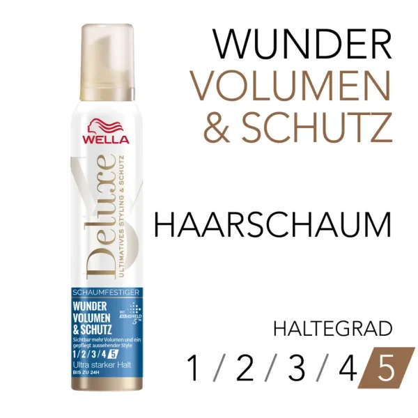 موس موی حجم دهنده ولا مدل WELLA WONDER VOLUME & PROTECTHON - Image 3