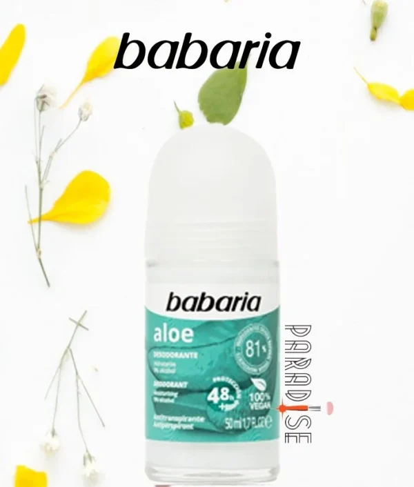 رول دئودورانت 48 ساعته Aloe باباریا 50ml - Image 2