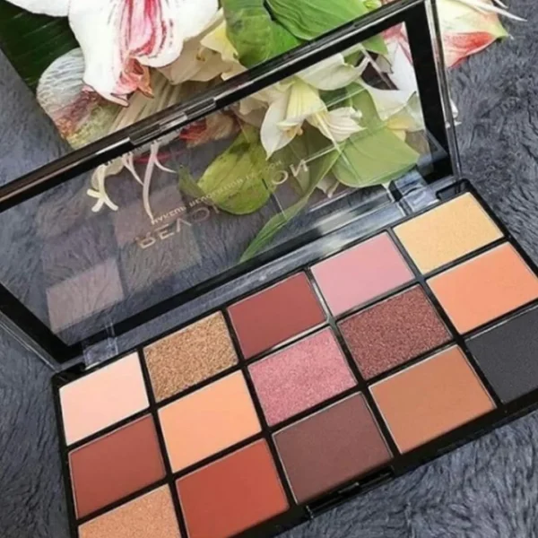 پالت سایه 15 رنگ رولوشن مدل Velvet Rose - Image 4