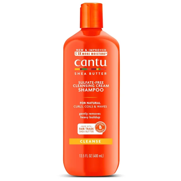 شامپو موی فر کانتو حاوی شی باتر Cantu Shea Butter Shampoo - Image 1