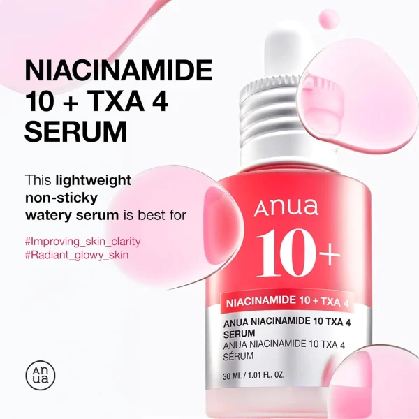 سرم ضد لک نیاسینامید 10% + ترانگزامیک اسید 4% آنوا - Image 5