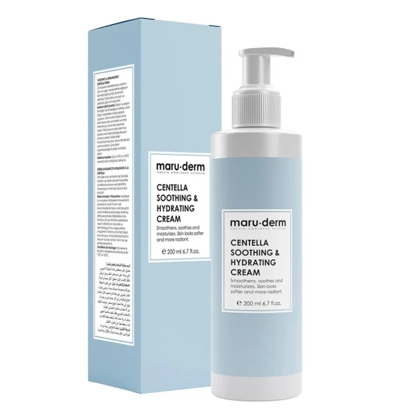 کرم ترمیم کننده و آبرسان مارودرم مدل Centella Soothing حجم 200ml - Image 3