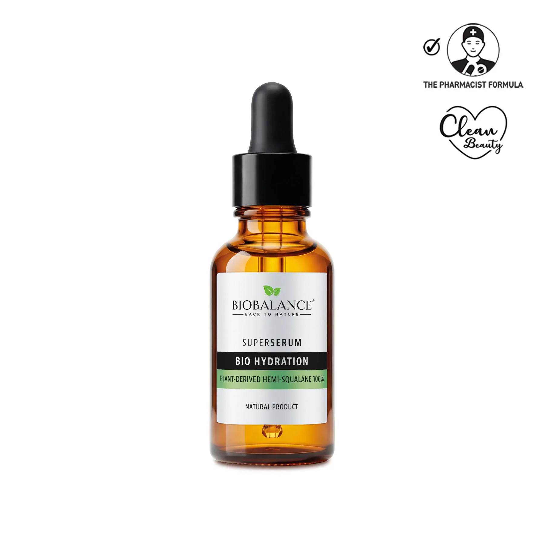 سرم اسکوالان گیاهی بیوبالانس BioBalance Plant Derived Hemi-Squalane Serum