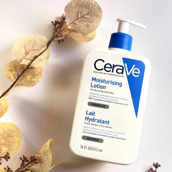 لوسیون کرم مرطوب کننده صورت و بدن سراوی Cerave آبرسان قوی پوست خشک - Image 3