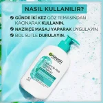 ژل شستشو صورت گارنیر هیالورونیک آلوئه ورا