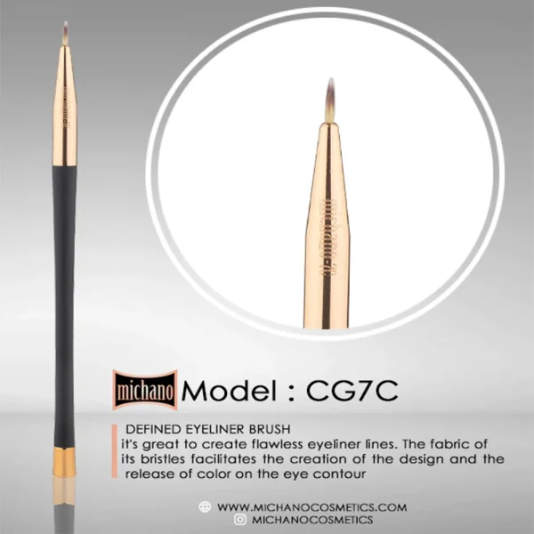 براش خط چشم میچانو مدل defined eyeliner brush - کد CG7C - Image 3