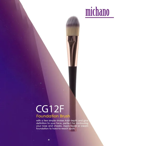 براش کرم پودر میچانو مدل foundation brush - کد CG12F - Image 3