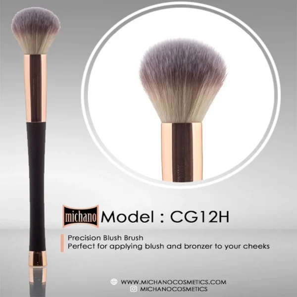براش رژگونه و هایلایتر میچانو مدل highlighter brush - کد CG12H - Image 3