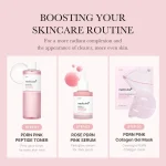 تونر تسکین دهنده و روشن کننده سیکا مدی کیوب Medicube Pdrn Pink Cica Soothing Toner - Image 6