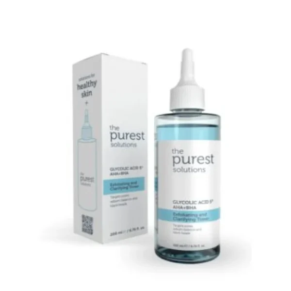 تونر لایه بردار پیورست سولوشن مدل Glycolic Acid حجم 200ml - Image 1