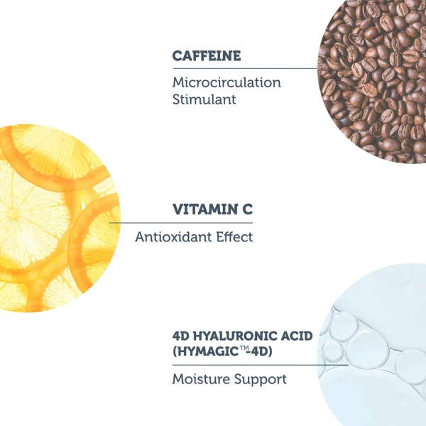 ویژگی سرم دور چشم پیورست سولوشن مدل Caffeine حجم 30ml