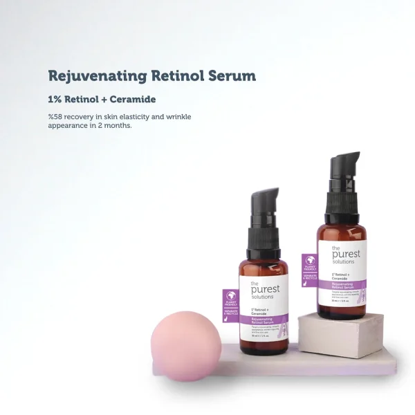 سرم رتینول پیورست سولوشن مدل retinol %1 + ceramide حجم 30ml - Image 7