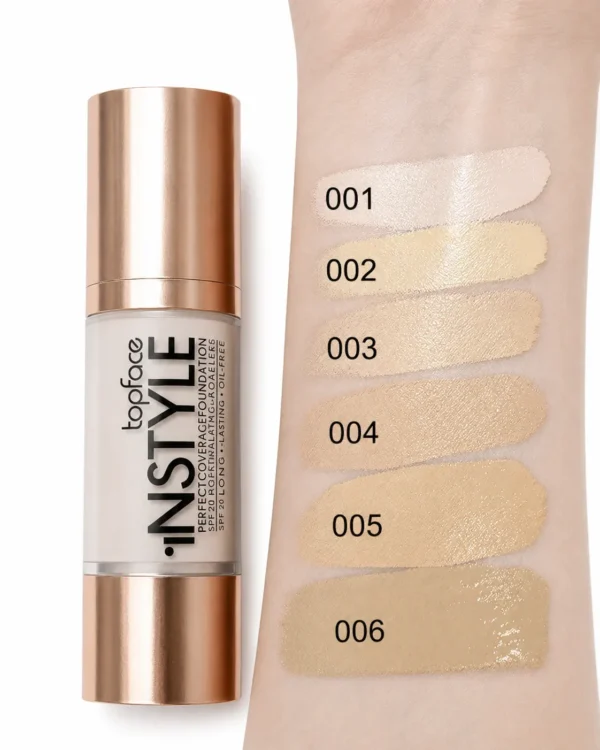 کرم پودر تاپ فیس مدل Instyle Perfect Coverage