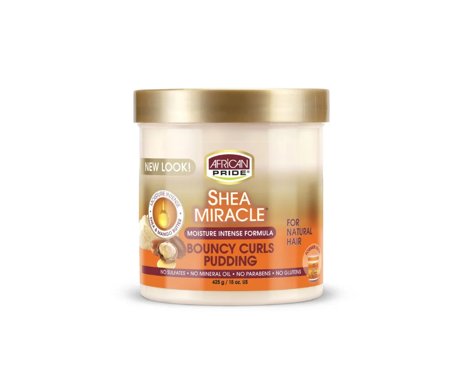 خرید پودینگ مو آفریکن پراید Shea Miracle ۴۲۵ گرم
