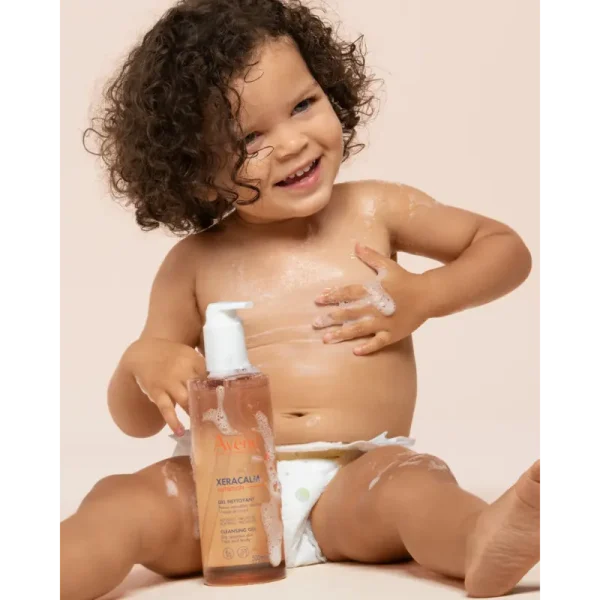 ژل شستشوی اون Avene مدل XeraCalm Nutrition مناسب پوست خشک و حساس حجم 750 میل - Image 3
