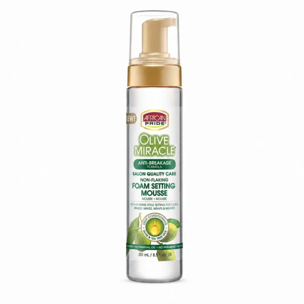 موس مو آفریکن پراید زیتون Olive Miracle حجم ۲۵۱ میل
